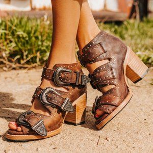 Freebird "Violet" Open Toe Sandal